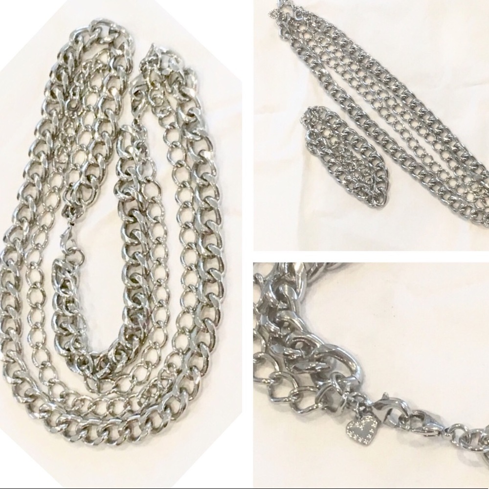 Stella & Dot | Versatile Timeless Elegance⚔️SILVER LUXE Curb Chains Reti… - Picture 8 of 13